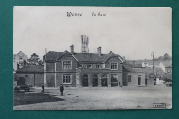 Ansichtskarte AK Wavre 1910-1920 La Gare Station Bahnhof Architektur Häuser Ortsansicht Belgien Belgique Belgie
